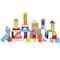 The Original Toy Co Wooden Blocks Building Set, 50 Pieces 59695 - alternate 1
